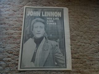 N.  Y.  Daily News December 10th 1980 John Lennon Pray For His Soul Headline W.  Sup 2