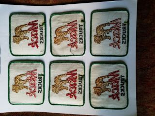 Mack Trucks Bulldog Embroidered Patch Set of Six - See Photos for more information 4