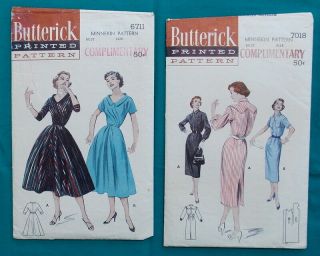 Minnekin Patterns Butterick 1950 