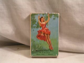 Still Deck Of Card From Broadway Liquor Mart Quincy,  Il