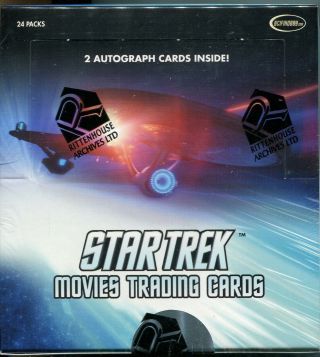 Star Trek Movies 2014 Factory Trading Card Hobby Box