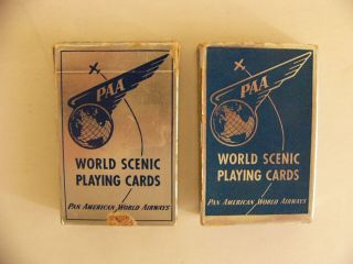 Twin Deck Dc - 6/ Dc - 7 World Scenic Playing Cards