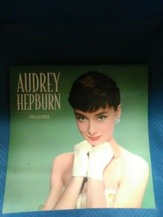 Audrey Hepburn 2006 Calendar {pre - Owned Never Used}