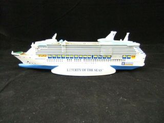 Royal Caribbean Liberty Of The Seas Model Cruise Ship Souvenir Advertising