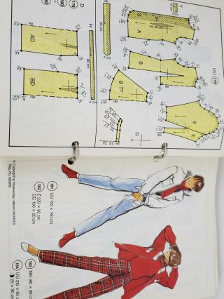 Lutterloh System International Golden Rule Book DIY Pattern Making Sewing 8