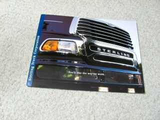1999 Sterling Trucks (usa) Sales Brochure.