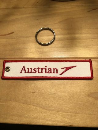 Airline / Remove Before Flight Keyring - Austrian Airlines