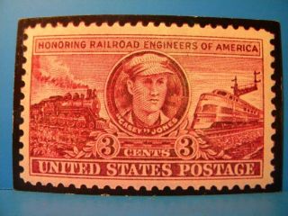 Postcard Casey Jones Stamp America 