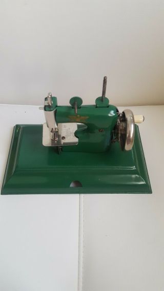 Vintage Casige Miniature Sewing Machine= Germany British Zone