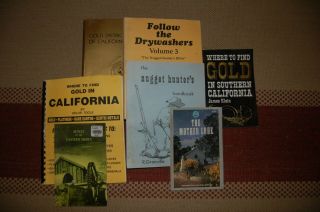 Gold Mining Gold Nugget Hunting In California Books 7