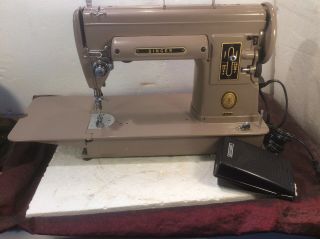 Singer 301a Long Bed Sewing Machine W/ Pedal