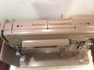 Singer 301A Long Bed Sewing Machine w/ Pedal 5