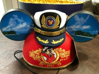 Nib Disney Cruise Line Dream Mickey Ear Hat Inaugural 2011