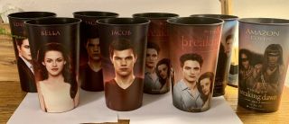 (8) Twilight Movie Cups,