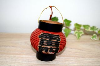 Japanese Traditional Kaminarimon Sculpture Paper Japanese Lantern Ornament Decor