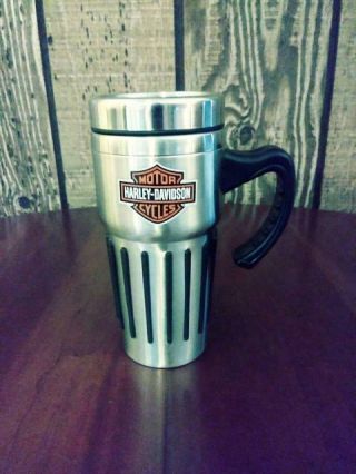 Harley Davidson Motorcycles Stainless Travel Mug Insulated With Logo