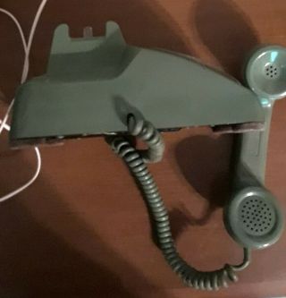 Vintage Green Western Electric Bell System Rotary Dial Desk Phone 500DR 10 - 75 2