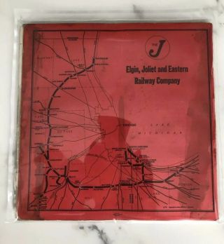 Vintage 1978 Elgin Joliet and Eastern Railroad EJ&E The J No.  2 Timetable Book 2