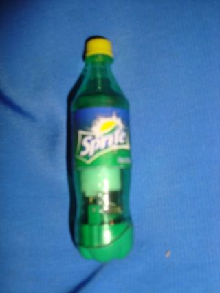 Old Vintage Small Size Plastic Sprite Cold Drink Bottle Shape Lighter From India