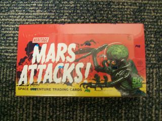Mars Attacks Heritage Hobby Box