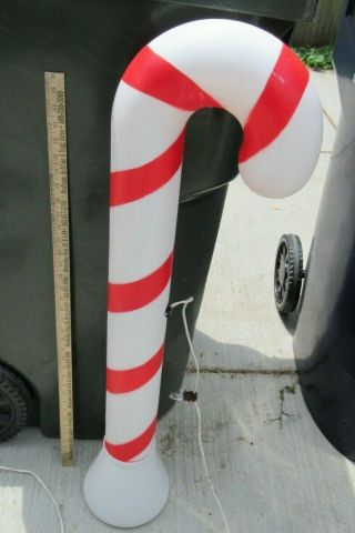 Blowmold 40 Inch Candy Cane Union Products