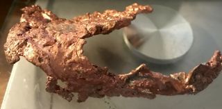 Michigan native copper cleaned mine Houghton Calumet Keweenaw mining 4
