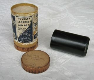 Rare Excelsior Phonograph Cylinder Record Popular song Male vocal 3
