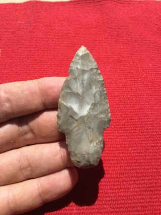 Indian Artifacts / Fine Ohio Adena / Authentic Arrowheads