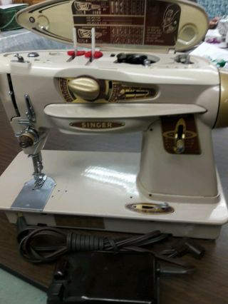 Singer 500a Rocketeer Slant - O - Matic Sewing Machine Machine