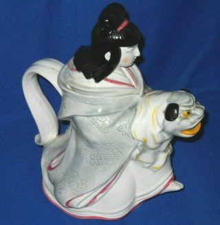 Kabuki,  Sigma Tastesetter Tea Pot,  Geisha Girl & Shi Shi Lion