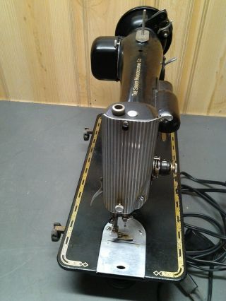 Vintage 1950 ' s Singer Electric Sewing Machine AJ429764 4