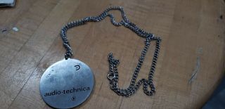 Vintage Audio - Technica Pewter Pendant Made By Pewtery Of Akron,  Ohio 4