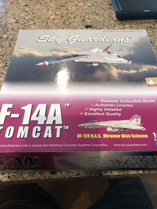 Rare 1/72 Sky Guardians F - 14a Tomcat Bi Centennial
