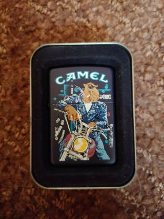 Camel Zippo Joe Handlebars With Tin And Sleeve