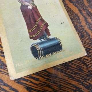 Edison Cylinder Phonograph Post Card - 1909 3