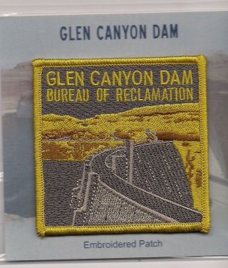 Glen Canyon Dam Arizona Souvenir Patch