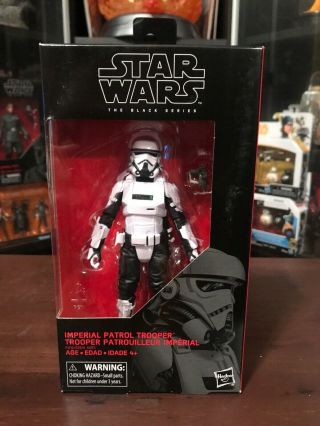 Hasbro Star Wars Black Series 6 " Inch 72 Imperial Patrol Trooper Action Figure