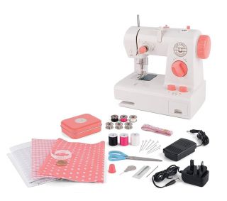 Great British Sewing Bee Sewing Machine Studio for Kids,  Includes Clutch Purse 2