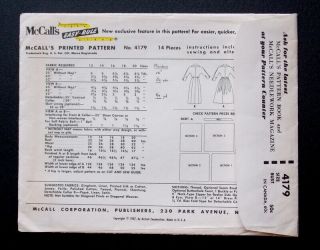 Minikin Display Patterns McCall ' s 1957,  1963 Manikin Doll 3