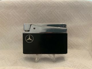 Vintage Kw Classic Novo Gas Lighter.  Mercedes Logo