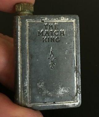 Match King Strike Lighters - - (2) Red S/L not marked but came in Match King Box 3