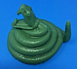 Mold A Rama Rattle Snake Small Metro Zoo In Green (m1)