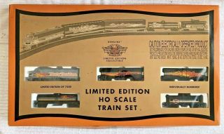 Rare,  New: 2001 Harley Davidson Limited Edition Collectible Ho Scale Train Set