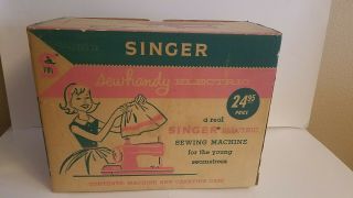 Singer Sewhandy Electric Sewing Machine Model 50 D 1960 