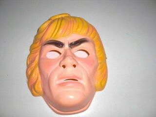 Vintage 1983 He Man Masters Of The Universe Ben Cooper Plastic Halloween Mask