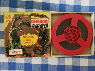 Godzilla vs.  The Thing and Ghidrah the three headed monster 8mm films 2