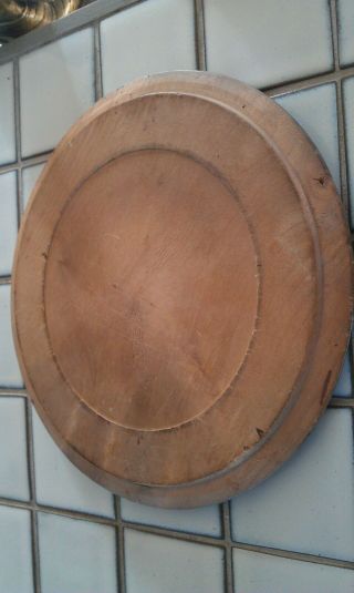 Vintage Carved Wooden Bread Board Kitchenalia 4