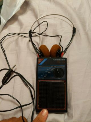 Soundesign Stereo Am/fm Model 2020 - (a) With Head Set