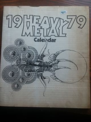 1979 Heavy Metal Calendar