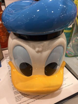 Disney Donald Duck 85th Anniversary Cookie Jar 2019 New/